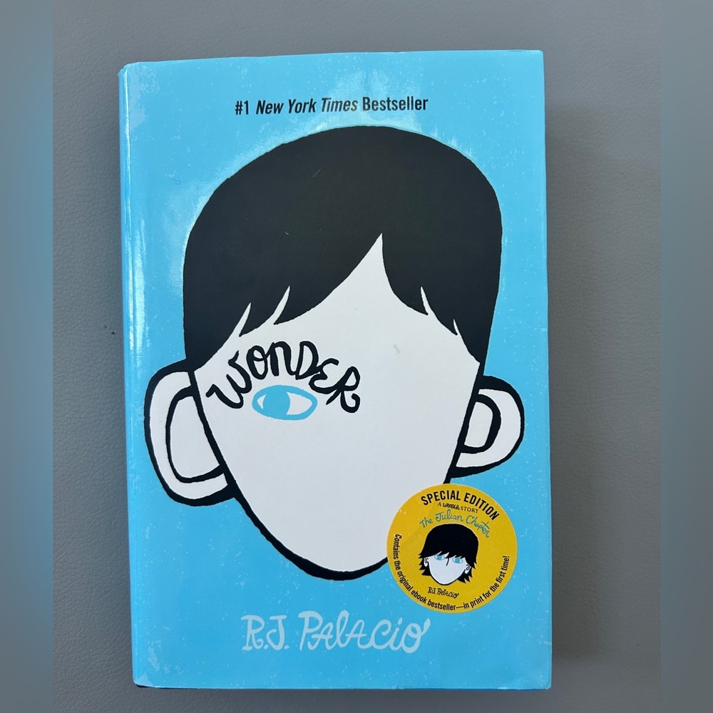 Wonder by R.J. Palacio — The Julian Chapter Hardcover Special Edition